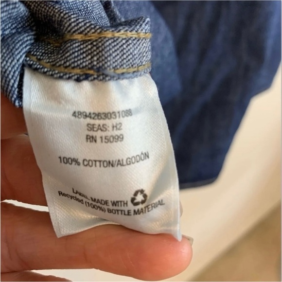 Outdoor Life Men’s Denim Button Down Shirt- XL - Picture 8 of 8